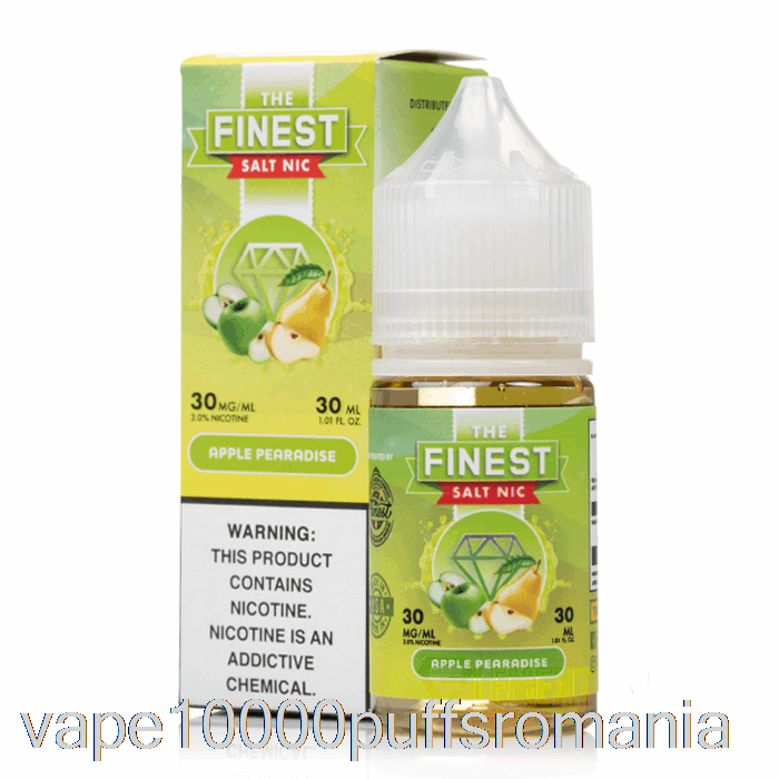 Vape Romania Apple Pearadise - Cea Mai Buna Editie De Fructe Sare Nic - 30ml 30mg